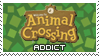 Animal Crossing Addict Stamp